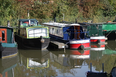 Back home in Braunston Marina, October 14, 2012